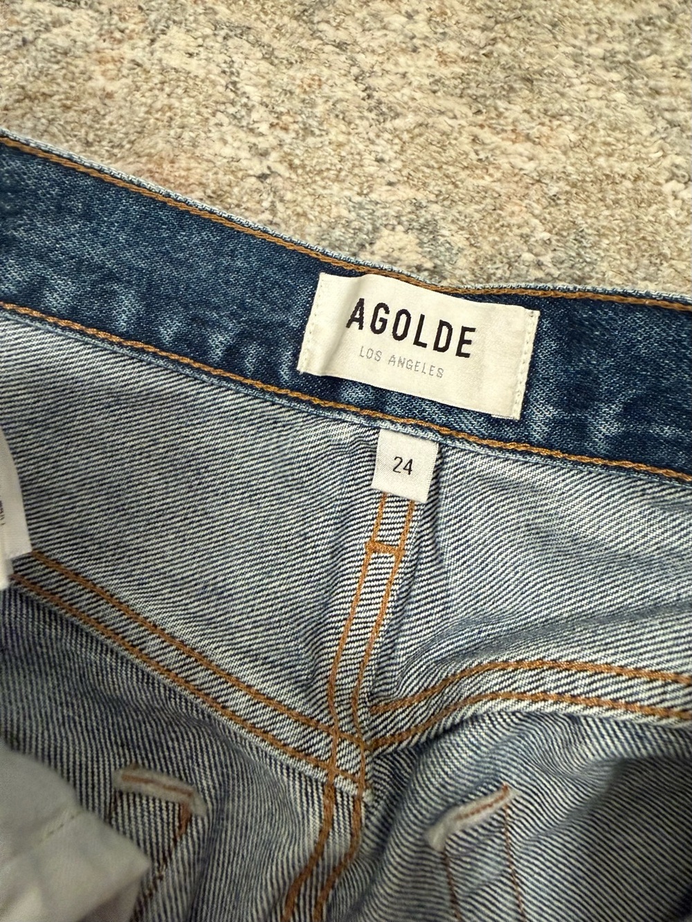 AGOLDE Riley Jean Shorts - Picture 6 of 6